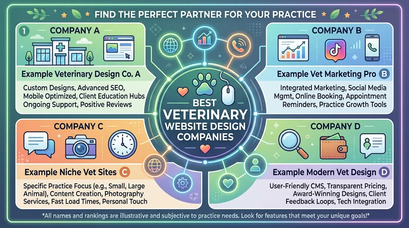 Best Veterinary Website Design Companies: An Honest Comparison for Vet Clinic Owners