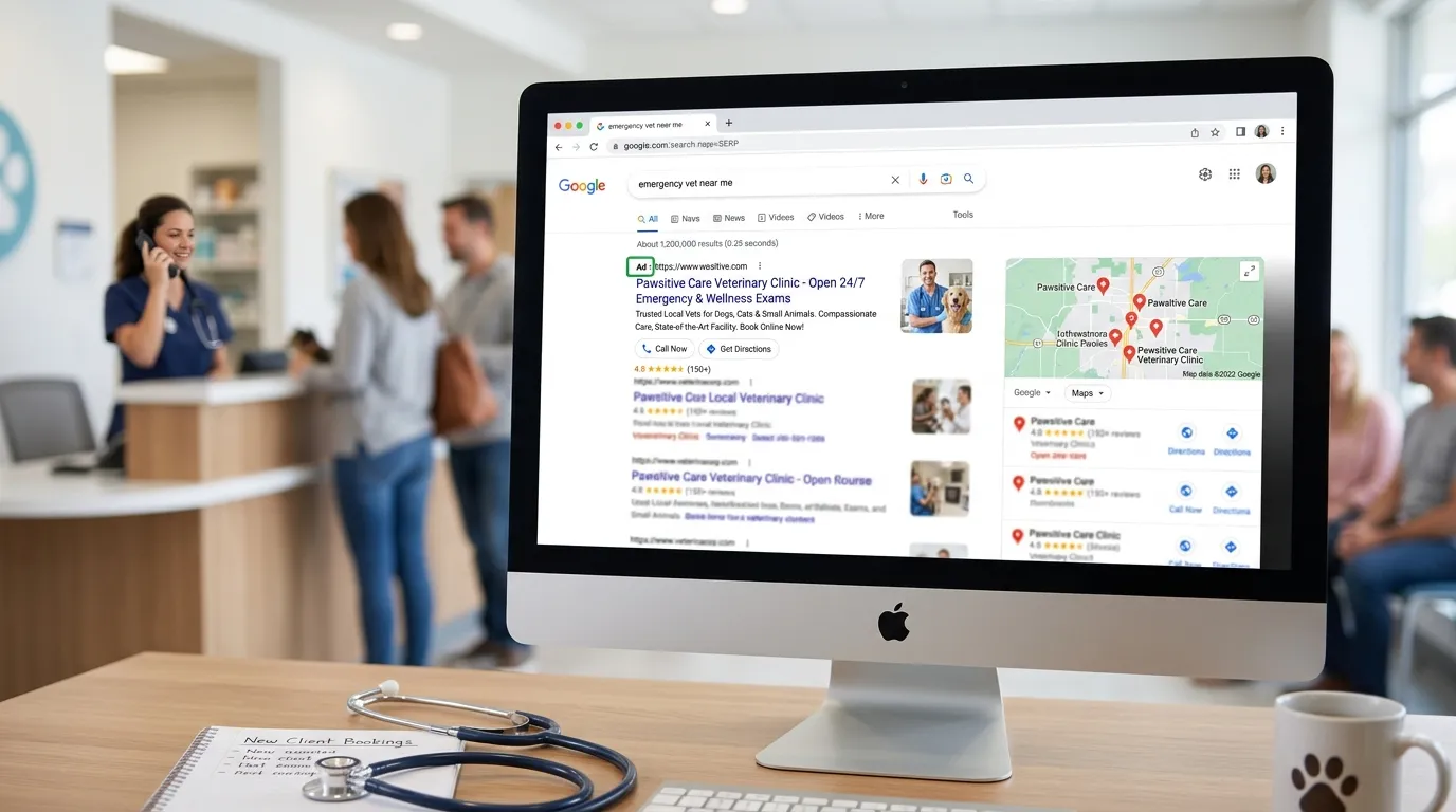 Google Ads for Veterinarians: A Step-by-Step Guide to Running Ads That Fill Your Appointment Book
