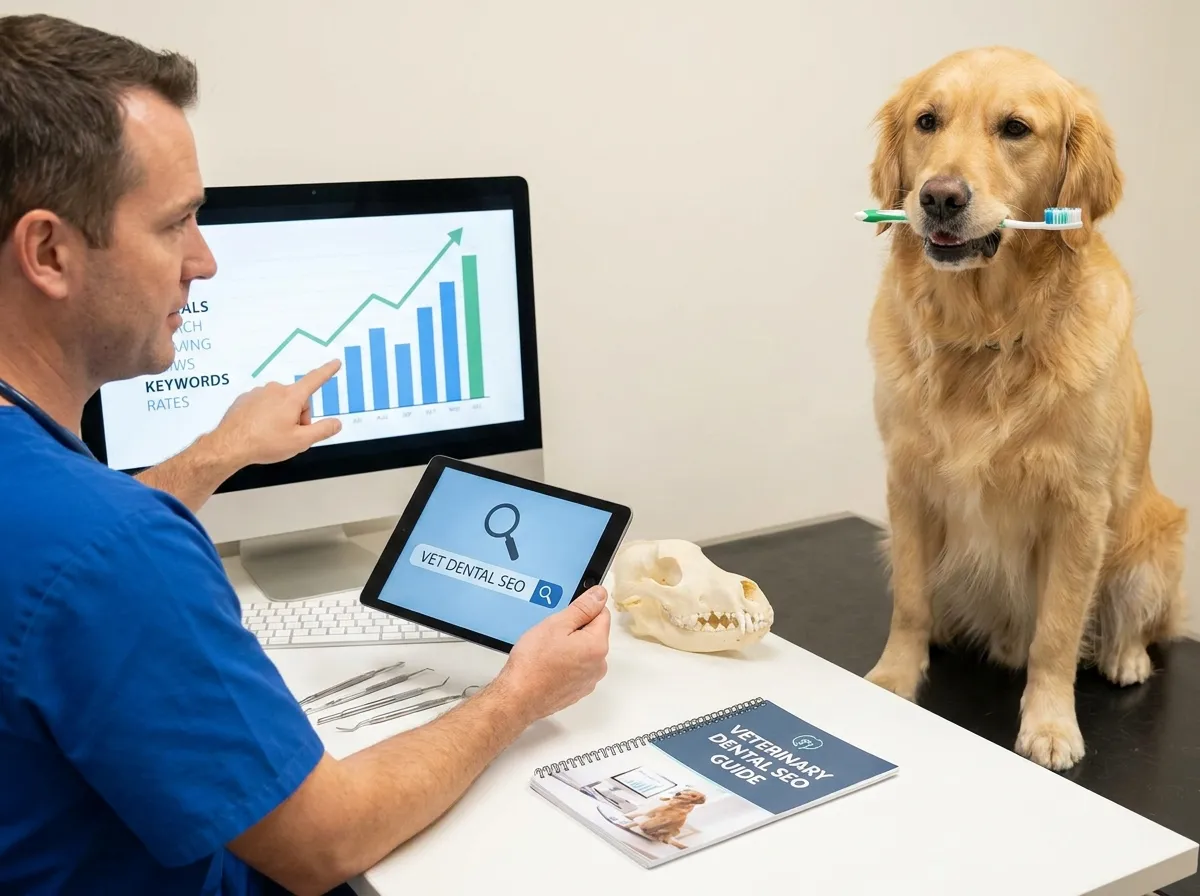 Veterinary Dental SEO: How to Rank for Local Dog and Cat Teeth Cleaning Searches